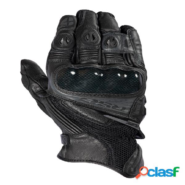 Guanti moto pelle estivi Ixon RS6 AIR Nero