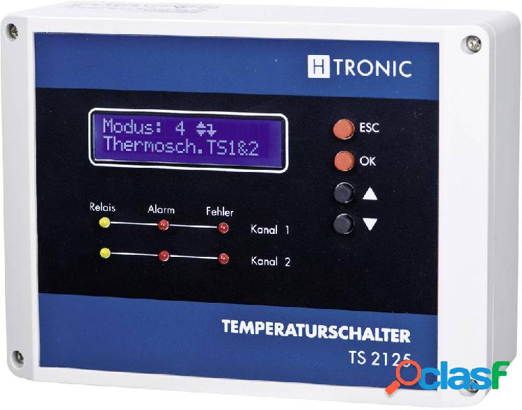 H-Tronic TS 2125 Termostato multifunzione -55 - 125 °C