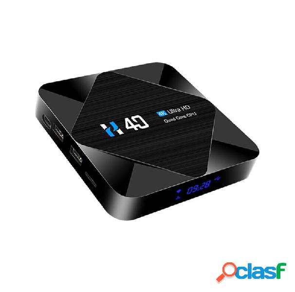 H40 H616 TV box Android 10 sistema 4+32G dual band WIFI