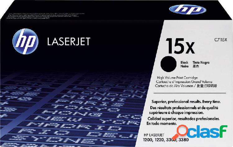 HP 15X C7115X-O Toner Nero 3500 pagine Originale Toner