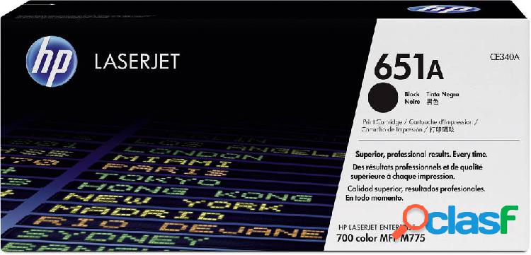 HP 651A CE340A Cassetta Toner Nero 13500 pagine Originale