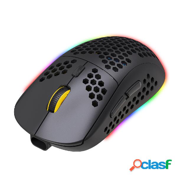 HXSJ T90 Mouse wireless a tre modalità Bluetooth 3.0 +