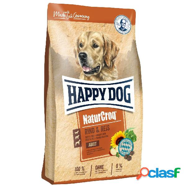 Happy Dog NaturCroq Manzo e riso 11 kg