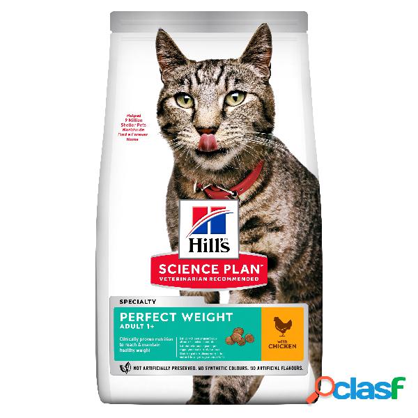 Hills Science Plan Cat Adult Perfect Weight con Pollo 1,5 kg