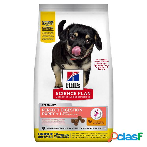 Hill's Science Plan Perfect Digestion Dog Medium Puppy Pollo