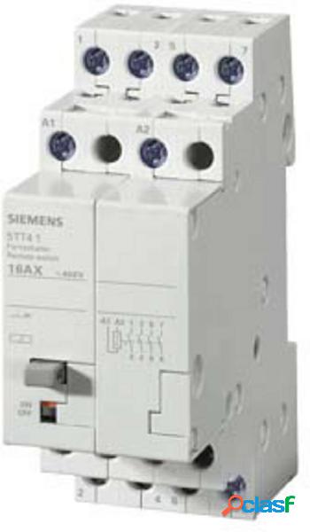 Interruttore remoto Guida DIN Siemens 5TT4104-0 4 NA 400 V