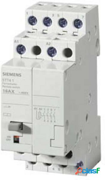 Interruttore remoto Guida DIN Siemens 5TT4104-2 4 NA 400 V