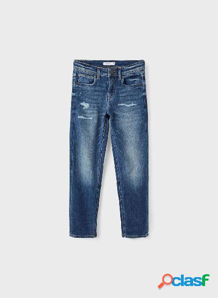 JEANS CHRIS 5T CARROT MINI ROTTURE RAGAZZO
