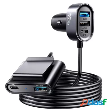 Joyroom JR-CL05 Caricabatterie rapido per auto a 5 porte -