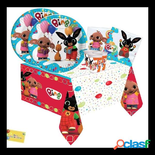KIT N.16 BING NEW - ADDOBBI FESTA COMPLEANNO