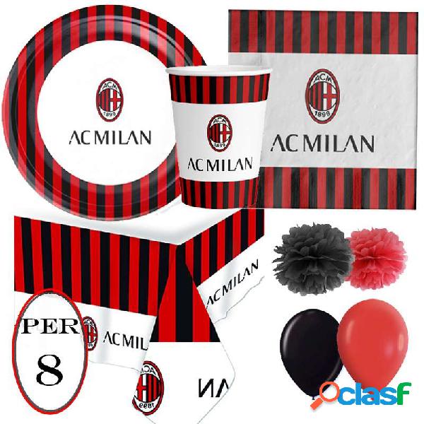 KIT N.49 AC MILAN - ADDOBBI FESTA TIFOSO