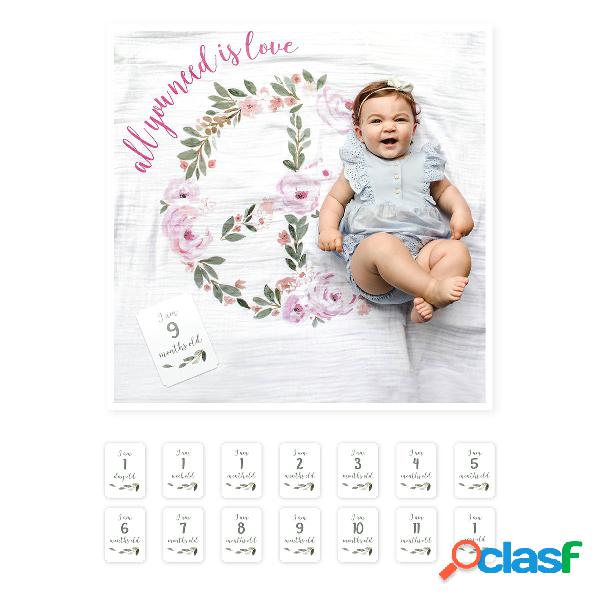 Kit Primo Anno Lulujo Babys First Year All You Need Is Love