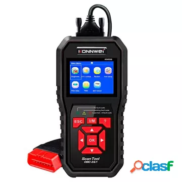 Konnwei KW850 OBD2/EOBD strumento diagnostico guasto auto