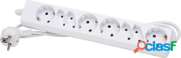 Kopp 120502004 Multipresa 8 scomparti Bianco artico Schuko 1