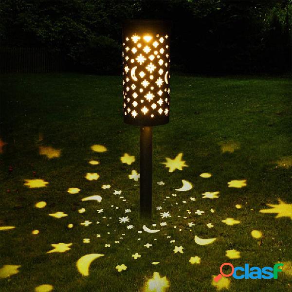 LED solare Garden Star Moon Light Impermeabile Percorso