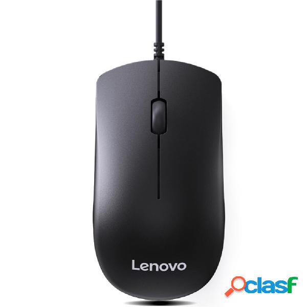 LENOVO MK11 Mouse cablato 1200 DPI Mouse ergonomico con 3