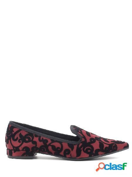Le Slipperine Scarpe basse in tessuto a punta, 1030-60 2952