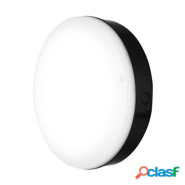 Ledvance Bulkhead LED 250 Nero 10W 800lm - 830 Luce Calda |