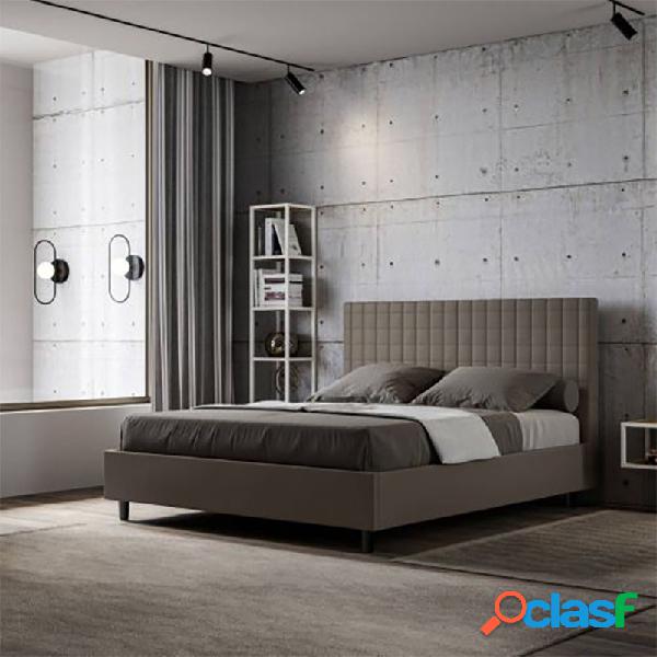 Letto Matrimoniale con contenitore Sunny Cappuccino - Letti