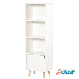 Libreria KONY, Stile Scandinavo, Elegante e Versatile,