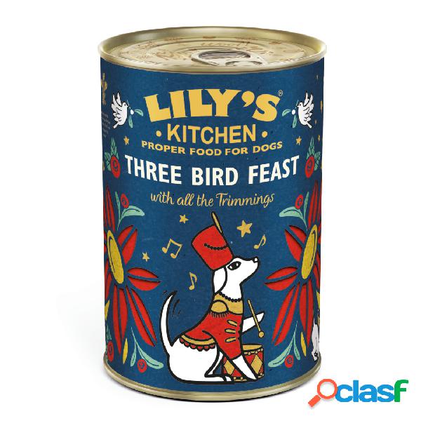 Lilys Kitchen Dog Three Bird Feast al tacchino, anatra e oca