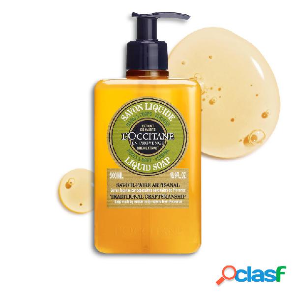 Loccitane karité & verbena sapone liquido 500ml