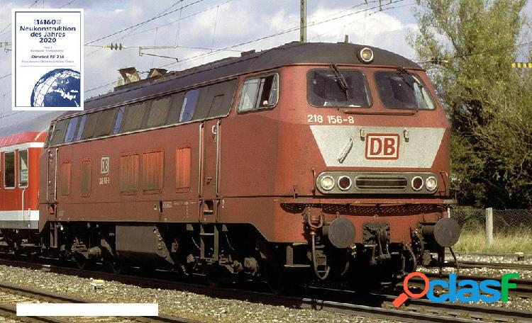 Locomotiva diesel in scala N BR 218 di DB AG Fleischmann