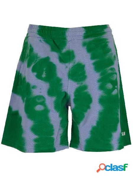 MSGM SHORTS UOMO 3040MB6321709536 ALTRI MATERIALI VERDE