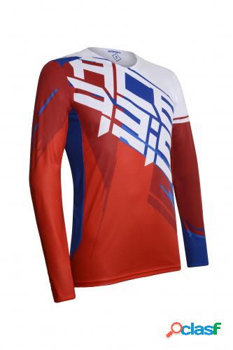 Maglia cross Acerbis Special Edition Shun Rosso Blu