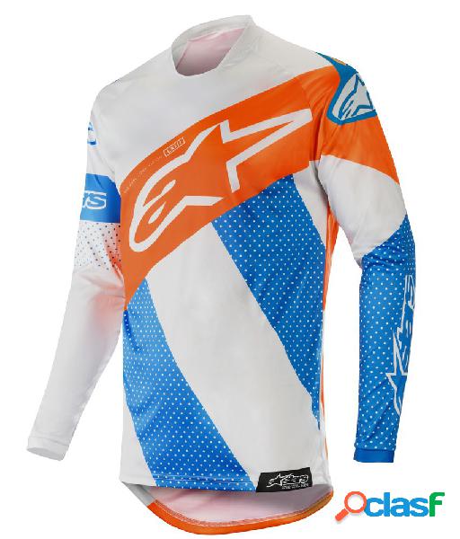 Maglia cross Alpinestars RACER TECH ATOMIC COOL Grigio MID