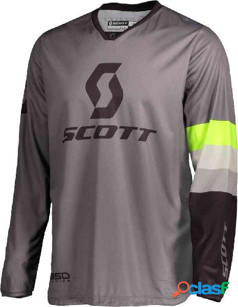 Maglia cross SCOTT 350 Track Grigio Giallo