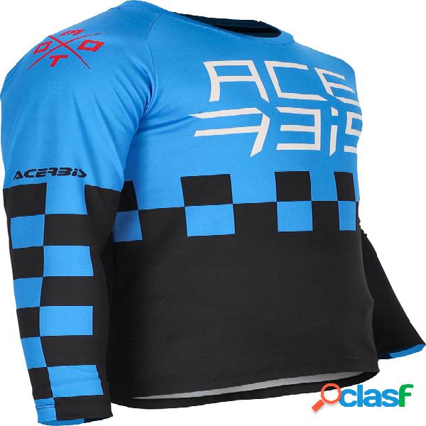 Maglia cross bambino Acerbis J-KID ONE Blu Nero