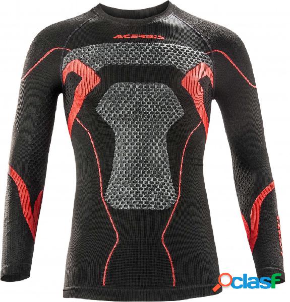 Maglia intima tecnica Acerbis X-Body Winter Nero Rosso