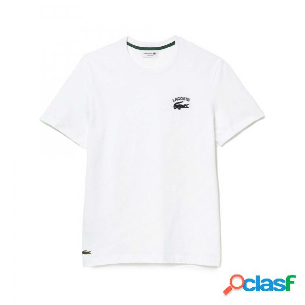 Maglietta Lacoste bianca Lacoste - Magliette basic - Taglia: