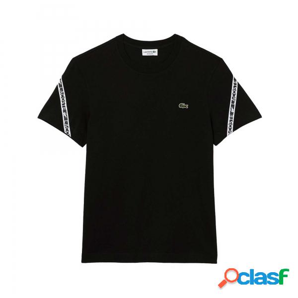 Maglietta Lacoste nera Lacoste - Magliette basic - Taglia: L