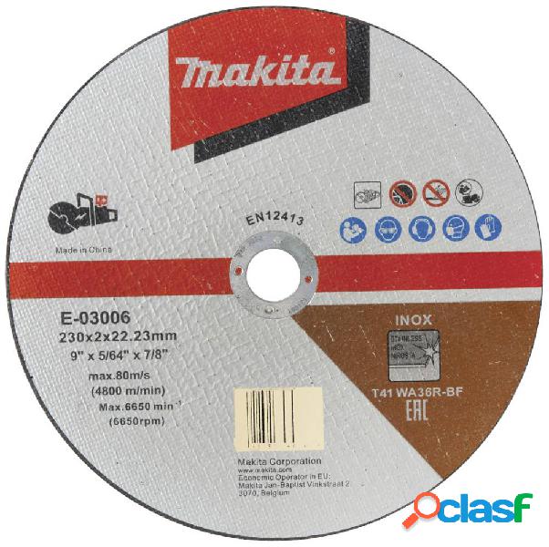 Makita E-03006 Disco di taglio dritto 230 mm 1 pz.