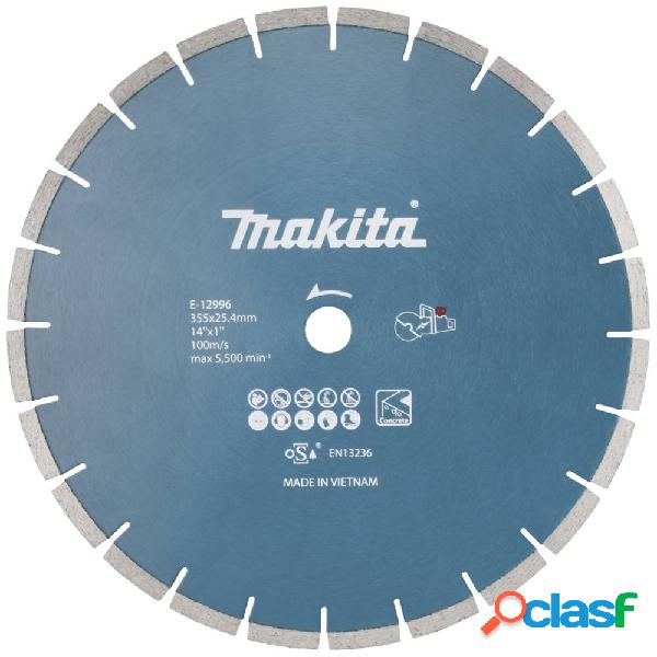 Makita E-12996 Disco diamantato Diametro 355 mm Ø foro 25.4