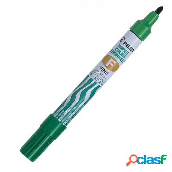 Marcatore Super Color - permanente - punta fine 4 mm - verde