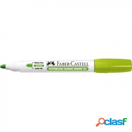 Marcatore Whiteboard Winner 152 verde lime Faber Castell
