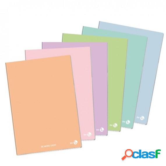 Maxiquaderno Be More Light Pastel - A4 - 80gr - 80 fogli+R -