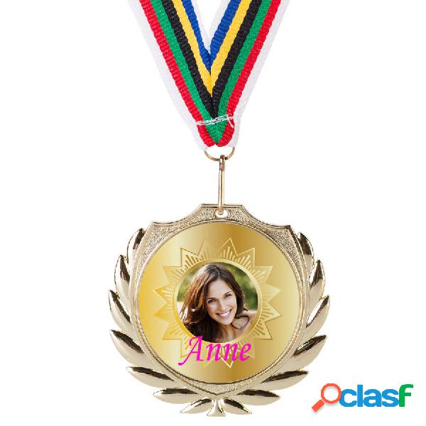 Medaglia d&apos;oro personalizzata