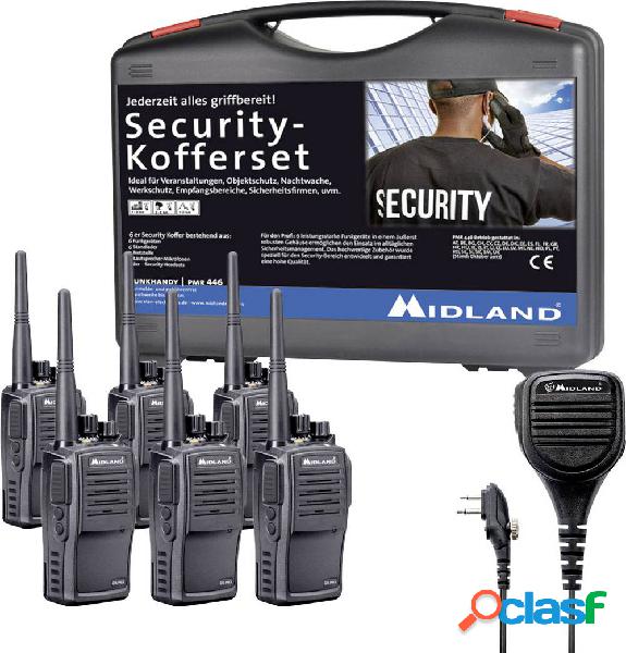 Midland G15 Pro PMR 6er Security inkl. MA 25-M C1127.S5