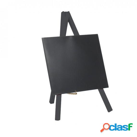 Mini Lavagna con cavalletto nero - 24,4x15 cm - nero -