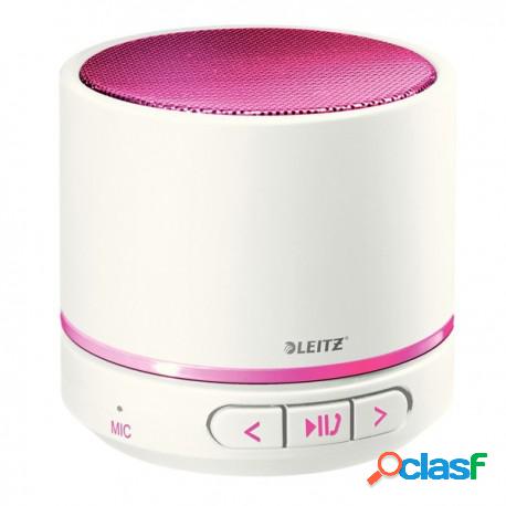 Mini cassa audio portatile Bluetooth WOW fucsia LEITZ