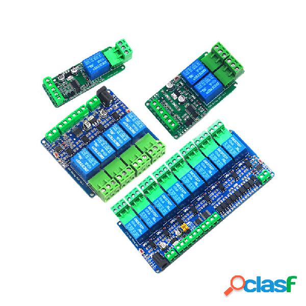 Modbus-Rtu 1/2/4/8 canali Modulo relè 12V Interruttore