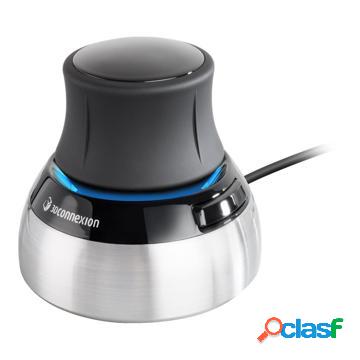 Mouse con Cavo 3Dconnexion SpaceMouse Compact - Nero /