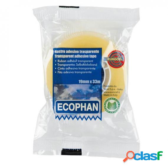 Nastro adesivo Ecophan - 19 mm x 33 mt - in caramella -