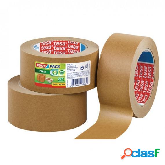 Nastro adesivo Tesapack Paper ecoLogo - 50 mm x 50 m - Tesa
