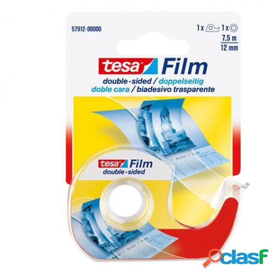 Nastro biadesivo Tesa Film - in chiocciola - 7,5 mt x 12 mm