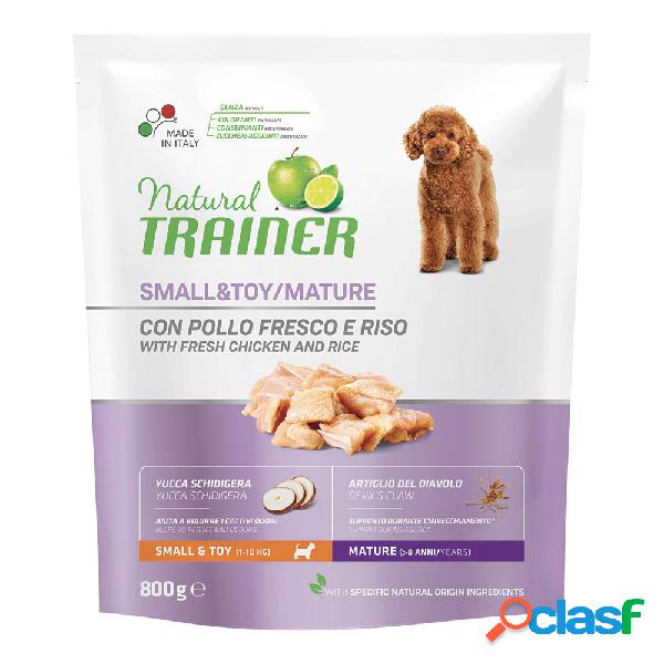 Natural Trainer Dog Adult Small & Toy Maturity con Pollo 800